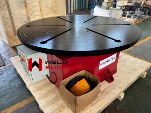 Welding turning table