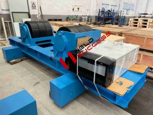 CR-200 Welding Rotator with PU / Steel wheels for vessels fabrication