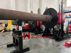 Hydraulic Lifting Pipe Turning Welding Positioner 2Ton With 3 Jaws Chuck