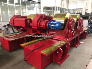 500T Pipe Conventional Welding Roller For Pipe Butt With Bolt Adjustment