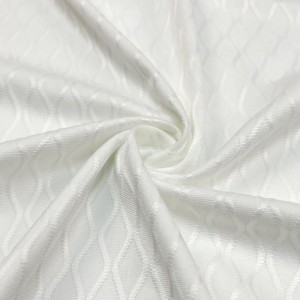 Suerte textiel witte gladde hoogelastische sportkleding yogabroekstof