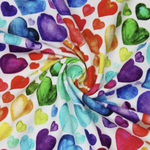 Suerte textile new design 4 way stretch print dbp double brushed poly fabric for garment