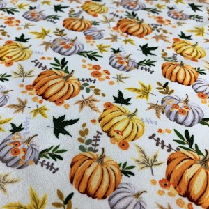 Suerte textile doux sentiment de main impression numérique polyester spandex halloween dbp tricot tissu en gros