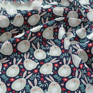 Suerte dệt may thiết kế vải thun lycra cotton in kỹ thuật số của riêng bạn cho quần áo