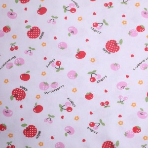 Suerte textile imprimé personnalisé motif floral tricot coton lycra tissu en gros