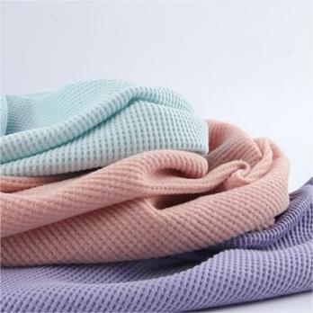 Why cey waffle fabric is more popular than 100% polyester waffle fabric?