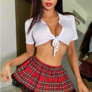 student uniform two-piece women’s sexy underwear set