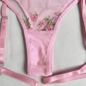 Sexy Lingerie Lace Underwear Temptation Bra Set