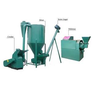 China Cheap price Mixer For Animal Feed - 6-10T/D Animal Feed Machine – Tehold
