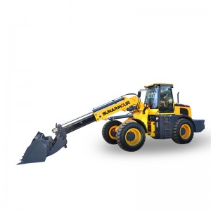 ODM Manufacturer China 2022 New Telescopic Hydraulic Wheel Loader 5 Ton Syl956h5 Front Loader with Log Grapple