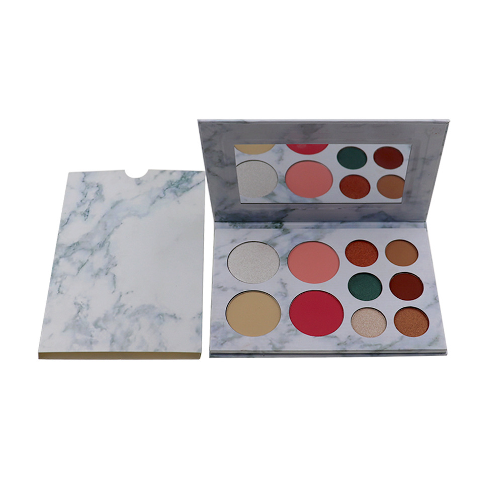 The latest 6-color eyeshadow with 2 blushes and 2 compacts set cheap mixed set —— 10 Featured Image