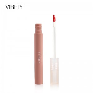[one pack] 6-color waterproof and fadeless lip gloss nude makeup 1015-MF
