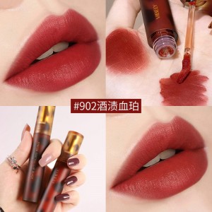 [one pack] 6-color naked, matte liquid amber lipstick 1017-MF