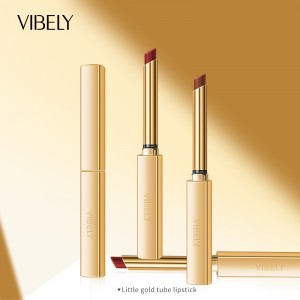 [one pack] small gold bar matte lasting lipstick 1023-MF