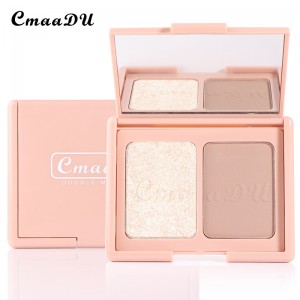 Two-color highlighter and blush palette 2SGG-NC