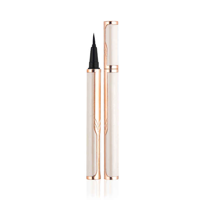 New Fashion Design for Foundation Primer Private Label - Black Eyeliner Pen Small Gold Pen Fast-drying Waterproof Anti-sweat Lasting Eye Liner Liquid Eye Pencil Makeup Tool-A24 – Sunbeam