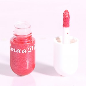 3D Capsule Mermaid Lip Gloss Shiny Diamond Lipstick DDCC