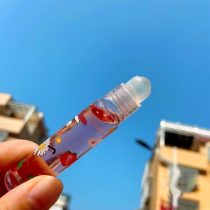 Liquid Transparent Gloss Lip Oil Moisturizing Colorless Fruit Lip for Women Cute Lip Tint DYS01