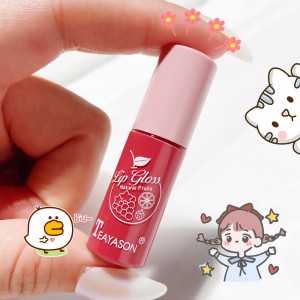 Liquid waterproof moisturizing shiny lip gloss natural makeup shimmer lip gloss