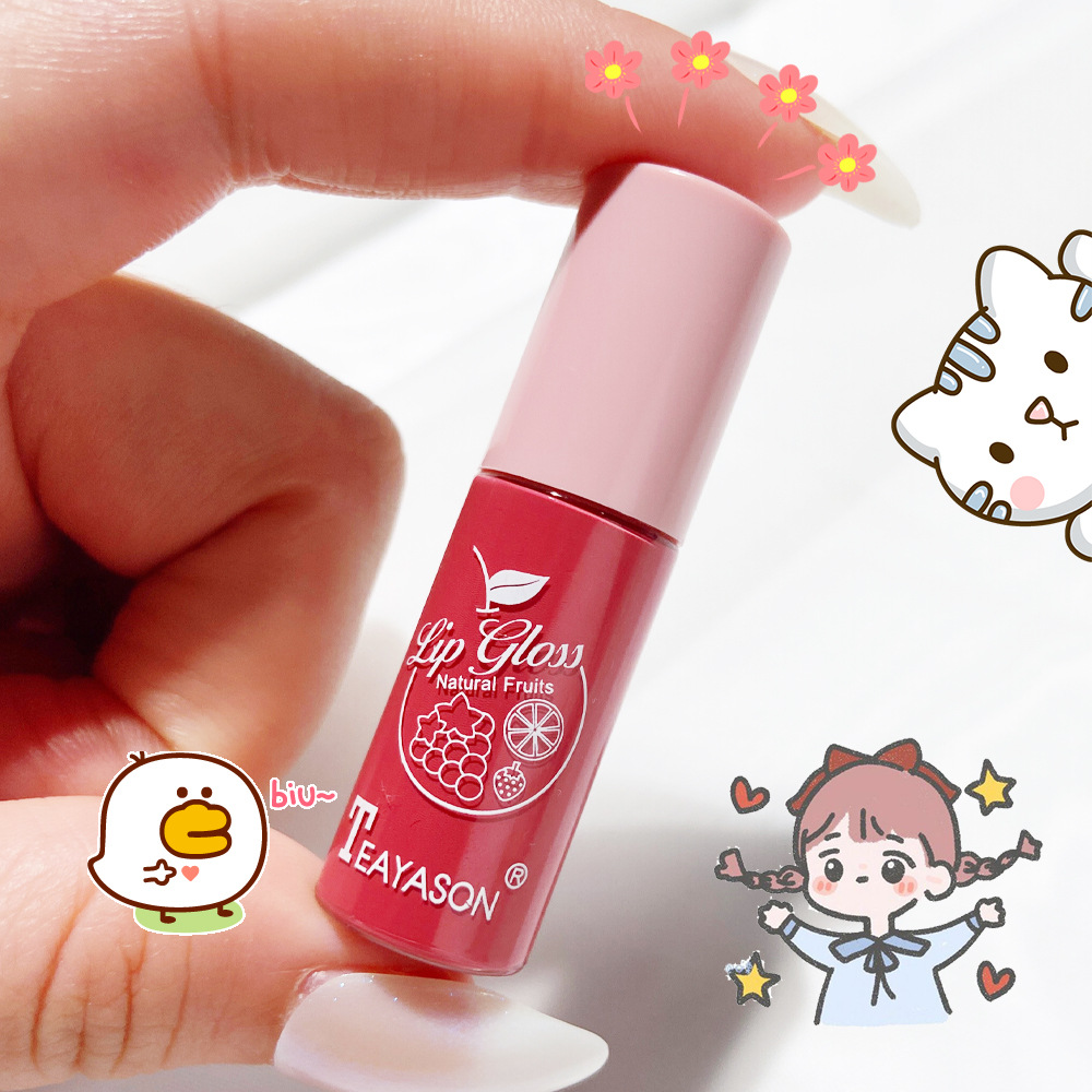 Liquid waterproof moisturizing shiny lip gloss natural makeup shimmer lip gloss Featured Image