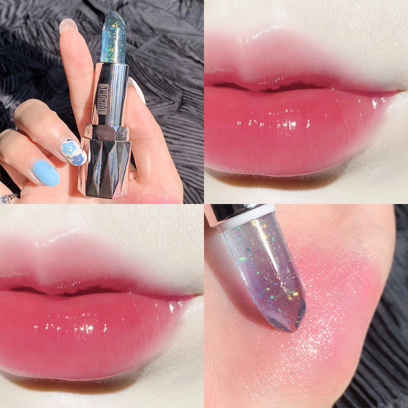 OEM/ODM Supplier Weaves And Wigs - Temperature Change Lipstick Velvet Lipstick Smooth And Moisturizing Transparent Jelly G25B – Sunbeam