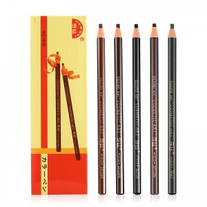 Eyebrow Pencil Free Cutting Coloured Soft Cosmetic Art Long Lasting Waterproof Pencil H1818-JX