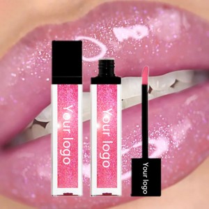 Wholesale 21 colors moisturizing liquid pearlescent diamond shiny lip gloss lip glaze lip makeup-HFY039
