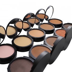 Cosmetic waterproof natural moisturizing private label OEM pressed powder foundation face makeup powder