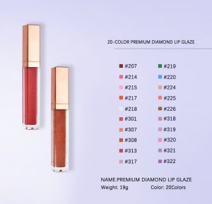 20 Color Lipstick Matte Non-stick Cup Waterproof Long-lasting Lip Gloss Lipstick Cosmetics-LSen02
