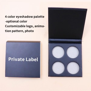 160 colors of pearly matte free collocation 4-color eyeshadow palette glitter earth color eyeshadow palette-MSEDZ04