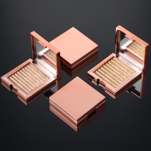 Neutral high-gloss compact powder without logo 7-color three-dimensional high-gloss compact powder——MY07