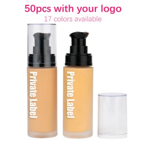 Liquid foundation no logo liquid foundation moisturizing concealer concealer makeup glass bottle waterproof liquid foundation——P120