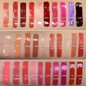 Small baby bottle lip glaze is not easy to decolorize lip gloss lip gloss lip gloss non-stick cup lip gloss——P005301