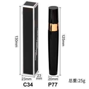 Logo-free 3d mascara, thick nutrient solution, authentic waterproof long curling mascara