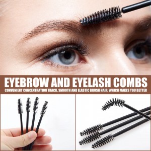 Eyebrow shaping kit – one step brow powder with 10 reusable brow stencils, 2 brow brushes, long lasting brow makeup YO01
