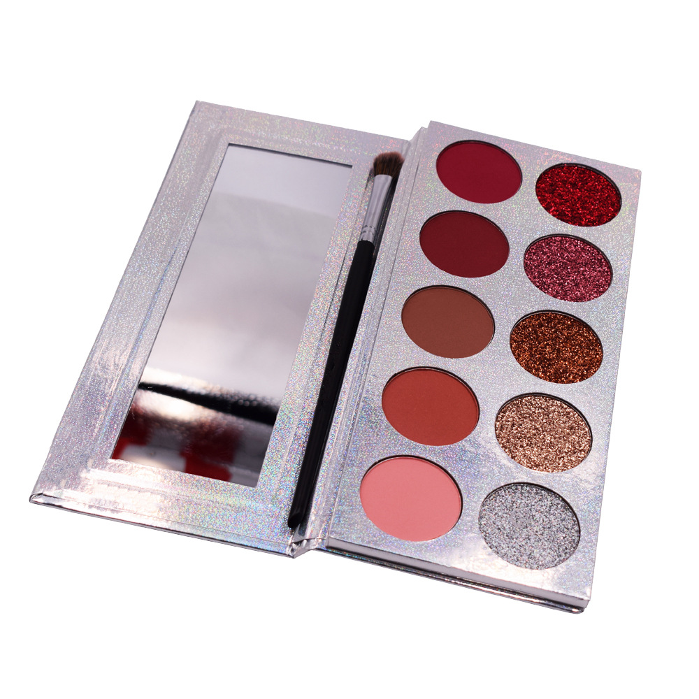 Factory supplied Wig Caps - Logo-free 10-color matte pearl blend eyeshadow palette student affordable eyeshadow palette —— hsy123 – Sunbeam