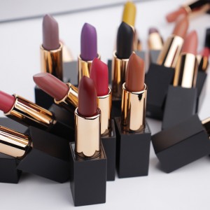 25 color matte lipstick moisturizing lasting lipstick magnetic straw lipstick Custom logo-JD8SKH