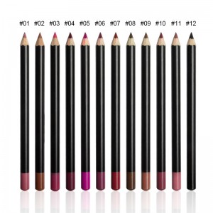 New high quality matte long lasting waterproof private label professional lip liner pencil