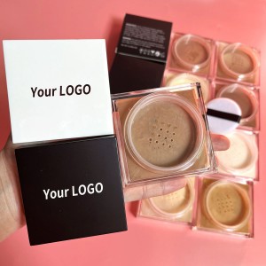 Wholesale Make Your Own Brand Cosmetics Private Label Vegan Face Makeup Setting Loose Powder