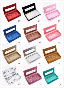 wholesale supply 3D 5D eyelash vendor customized boxes Private Label mink eyelashes
