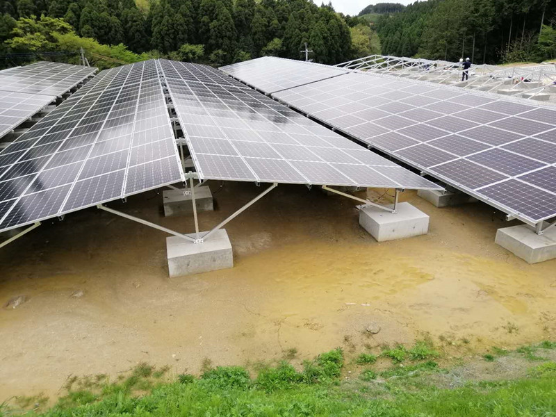Solar Panel Concrete Foundation