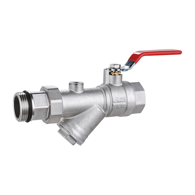 Filter ball valve water control ball valve use for floor heating systems&parts XF87842I