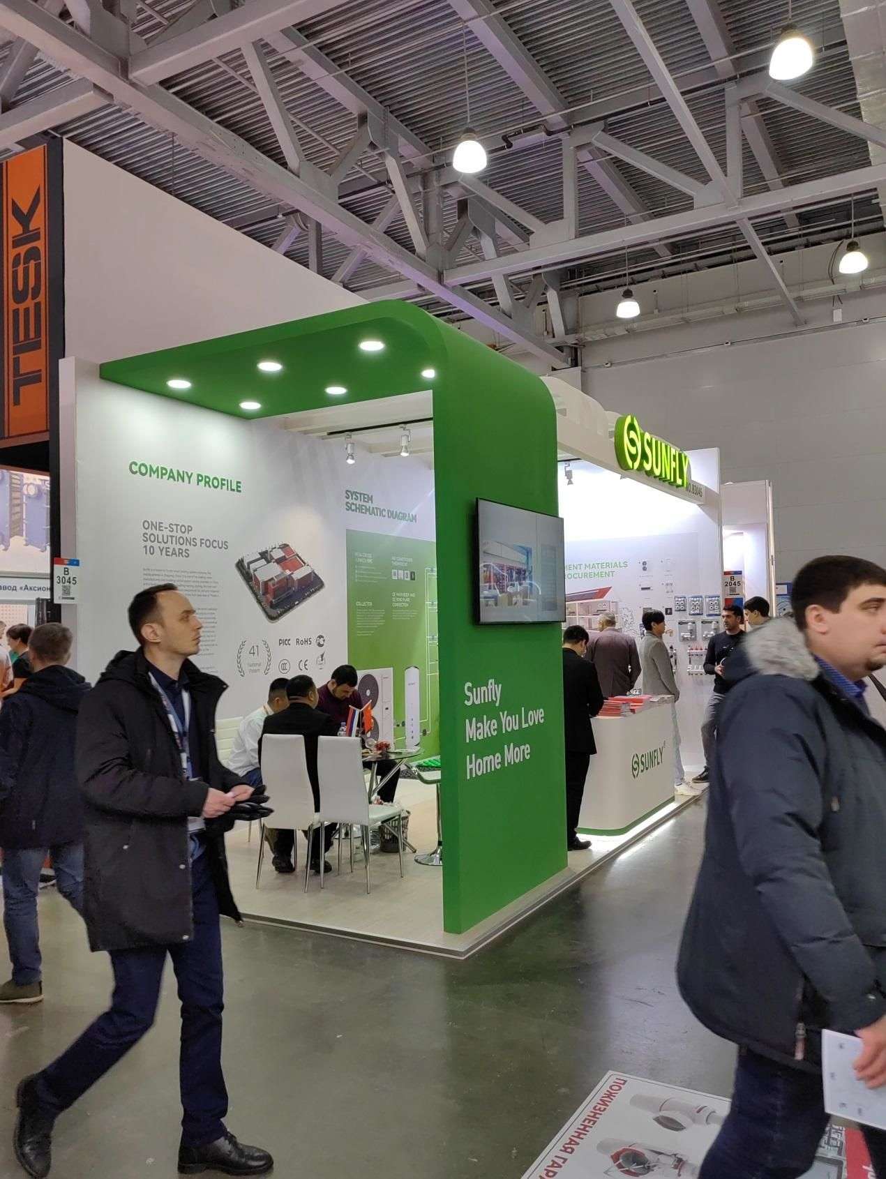We took part in the AQUATHERM exhibition in Moscow, Russia!