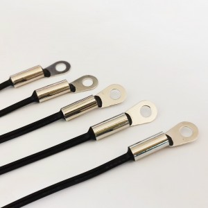 VDE TUV Cerifificated Factory Production NTC Temperature Sensor for Home Appliance with Stainless Steel Connection Ring