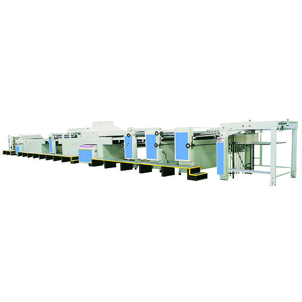 Fully Automatic High Speed Four-head UV Varnishing Machine(multifunctional type)Dyeing, Tactility, Matte Oiling