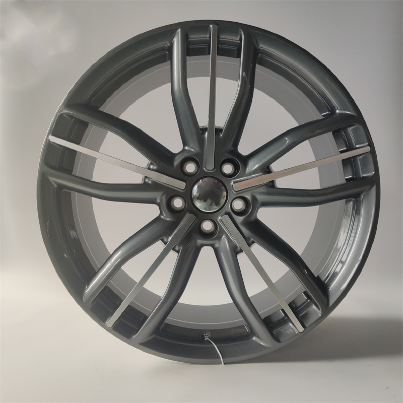 Hot-selling Drift Wheels - Black finish, polished faces, matted grey. Y Spoke forged alloy wheels – Sunland