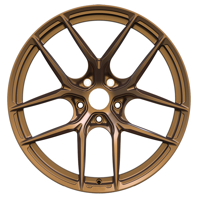 Porsche forged alloy wheels the design of the sporty Y/U spokes