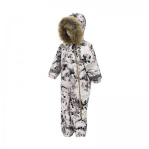 Dreamlike Printed fabric children’s popular overall windproof waterproof ski suit for children