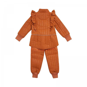 BSCI thermo shiny padding suit for children