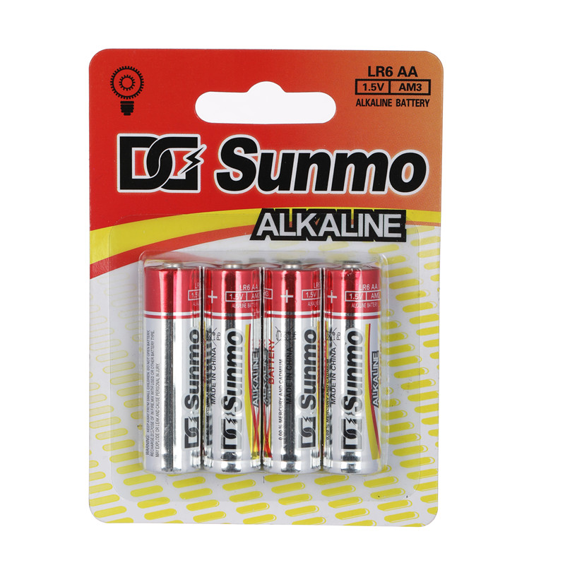China Non-rechargeable AA LR6 Alkaline Batteries Suppliers